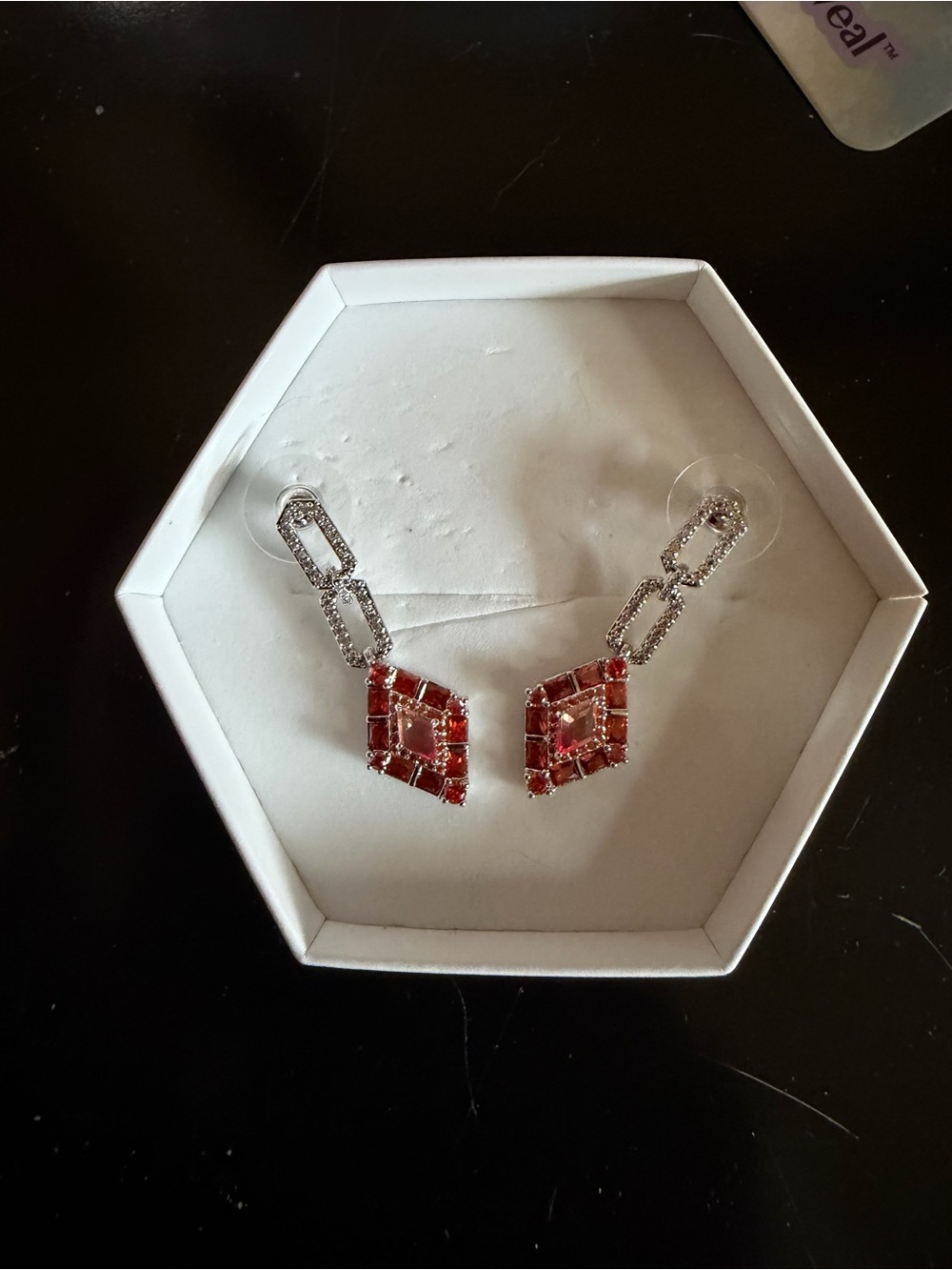Gradient on Red and Orange on Rhodium